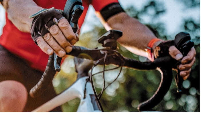 senior-on-a-mountain-bike Senior on a mountain bike